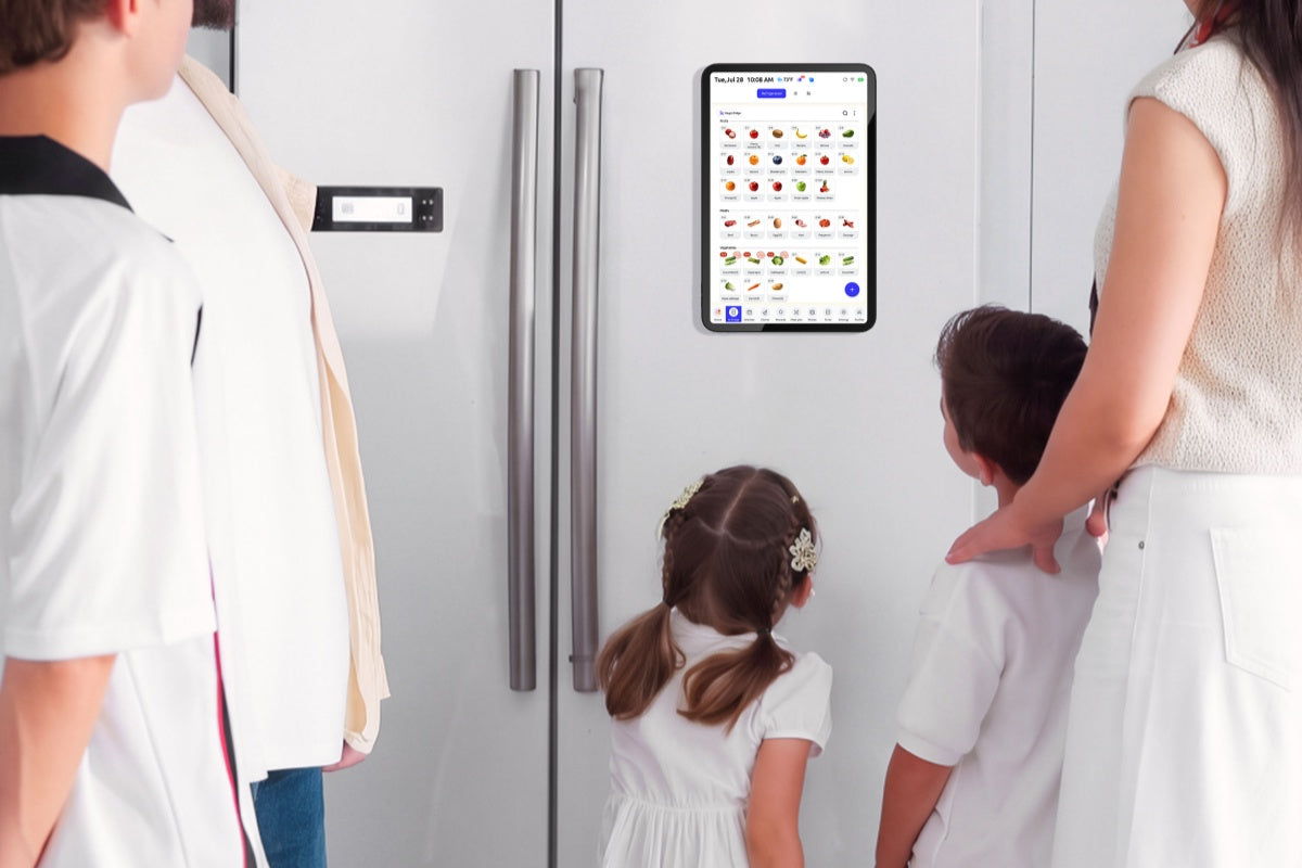 everblog fridgecal grocery list connected with current fridge inventory