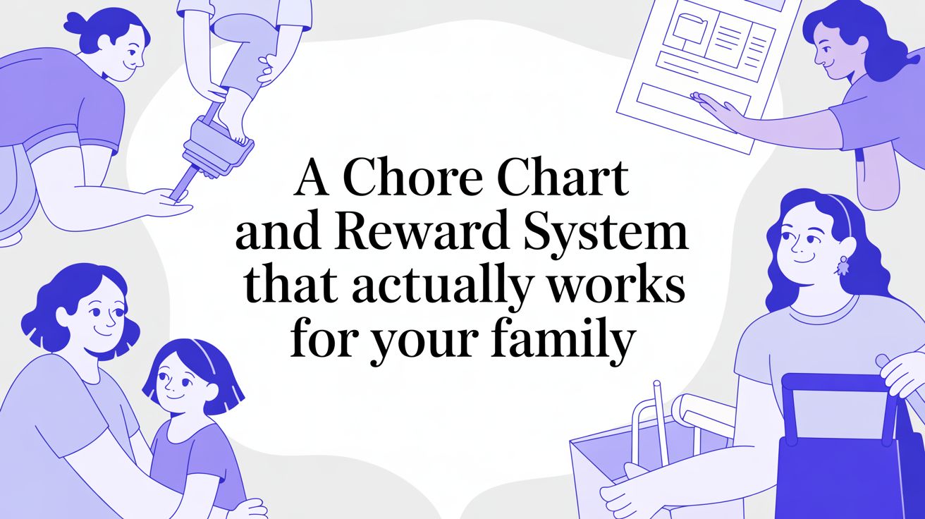 A Chore Chart and Reward System That Actually Works for Your Family