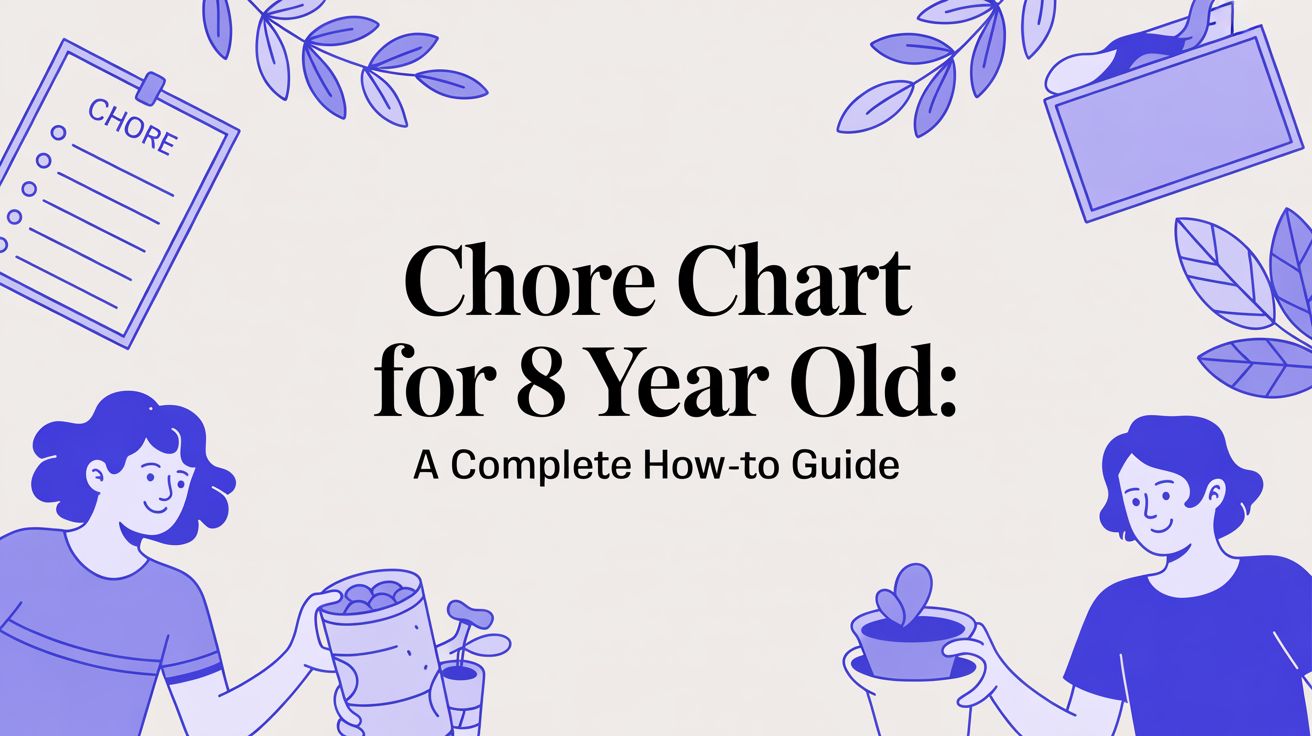 Chore Chart for 8 Year Old: A Complete How-To Guide