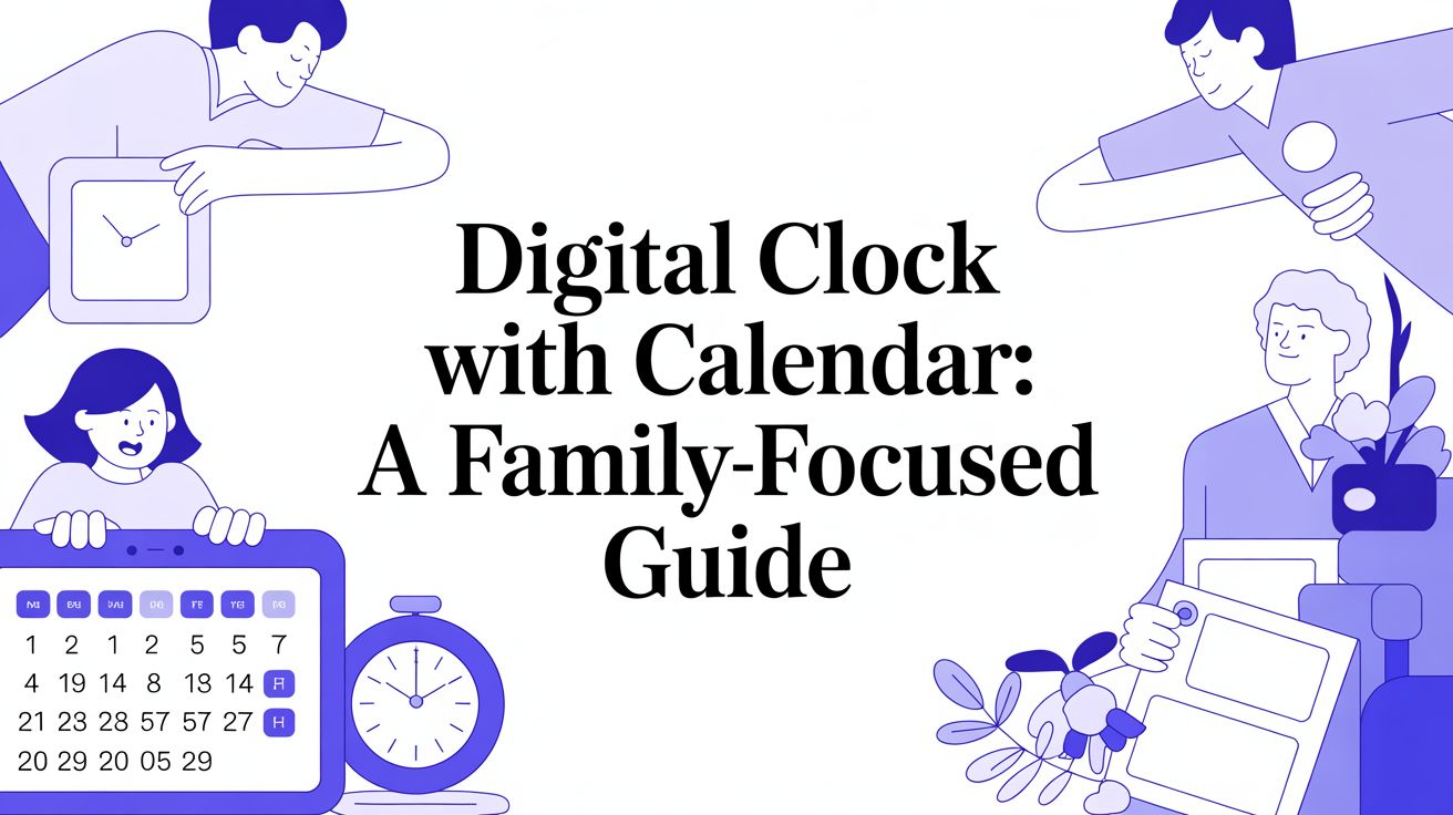 Digital Clock With Calendar: A Family-Focused Guide