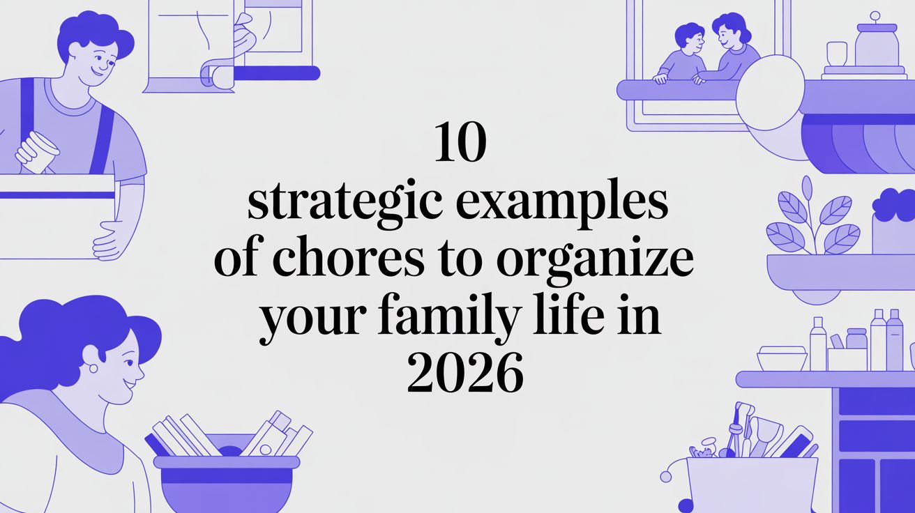 10 Strategic Examples of Chores to Organize Your Family Life in 2026