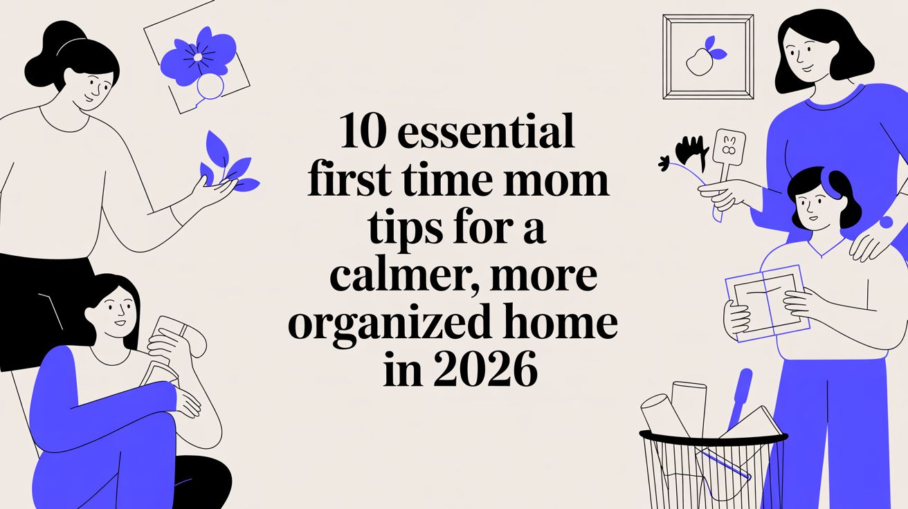 10 Essential First Time Mom Tips for a Calmer, More Organized Home in 2026