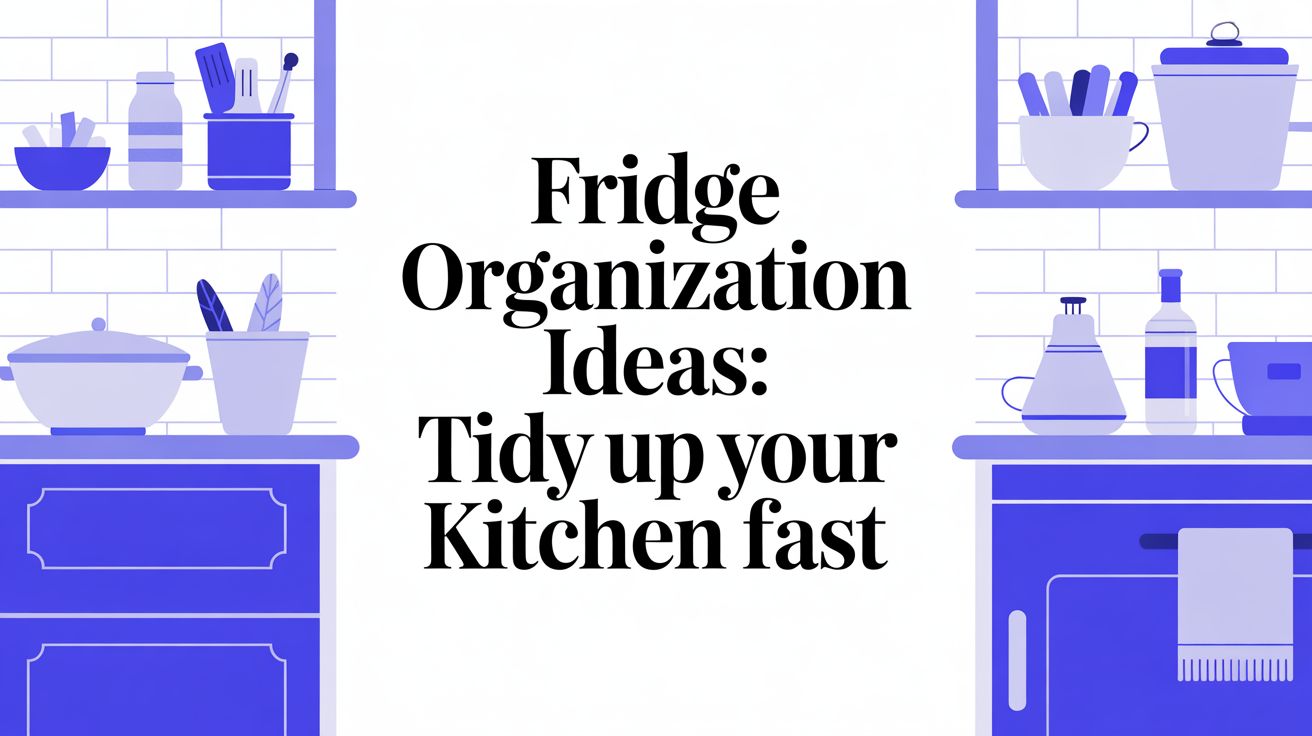 Fridge Organization Ideas: Tidy Up Your Kitchen Fast - Everblog