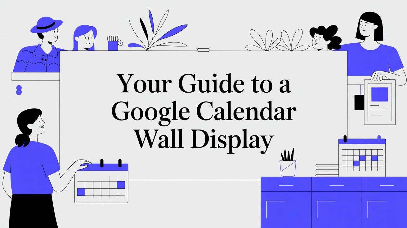 Your Guide to a Google Calendar Wall Display