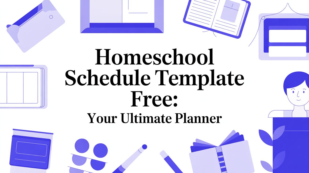 Homeschool Schedule Template Free: Your Ultimate Planner - Everblog