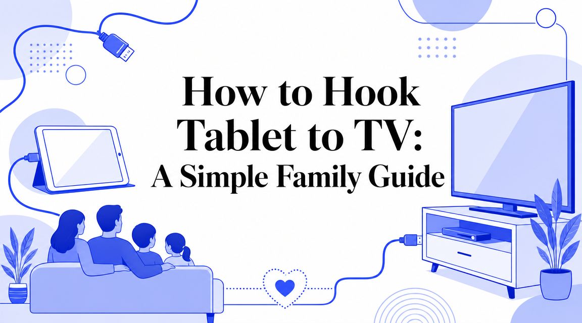 How to Hook Tablet to TV: A Simple Family Guide