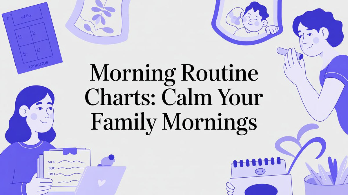 Morning Routine Charts: Calm Your Family Mornings