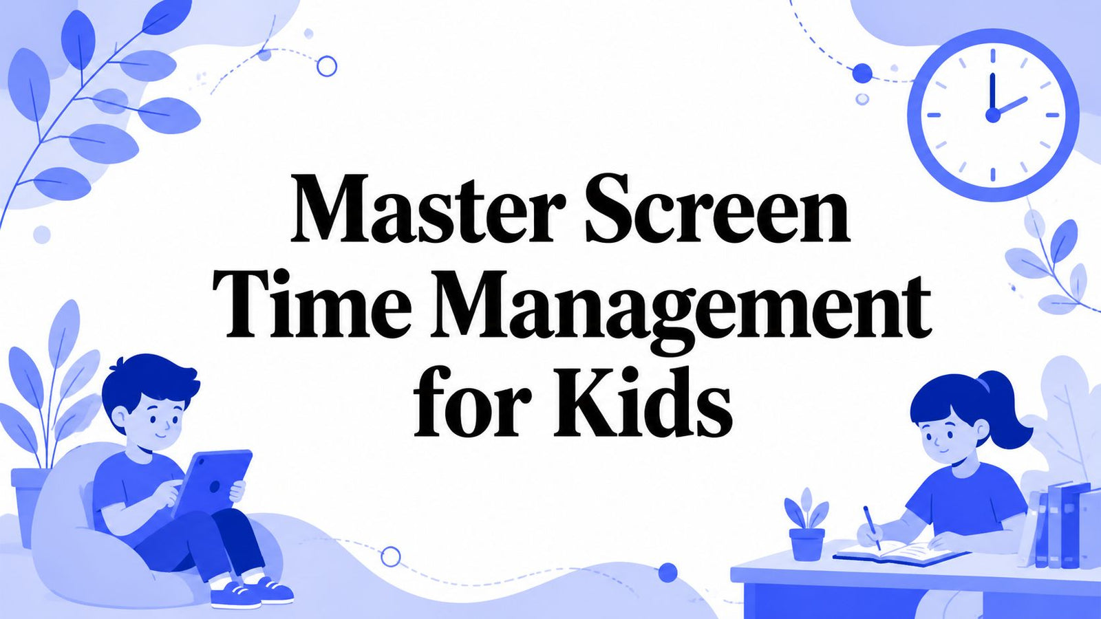 Master Screen Time Management for Kids