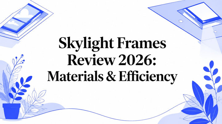 Skylight Frames Review 2026: Materials & Efficiency