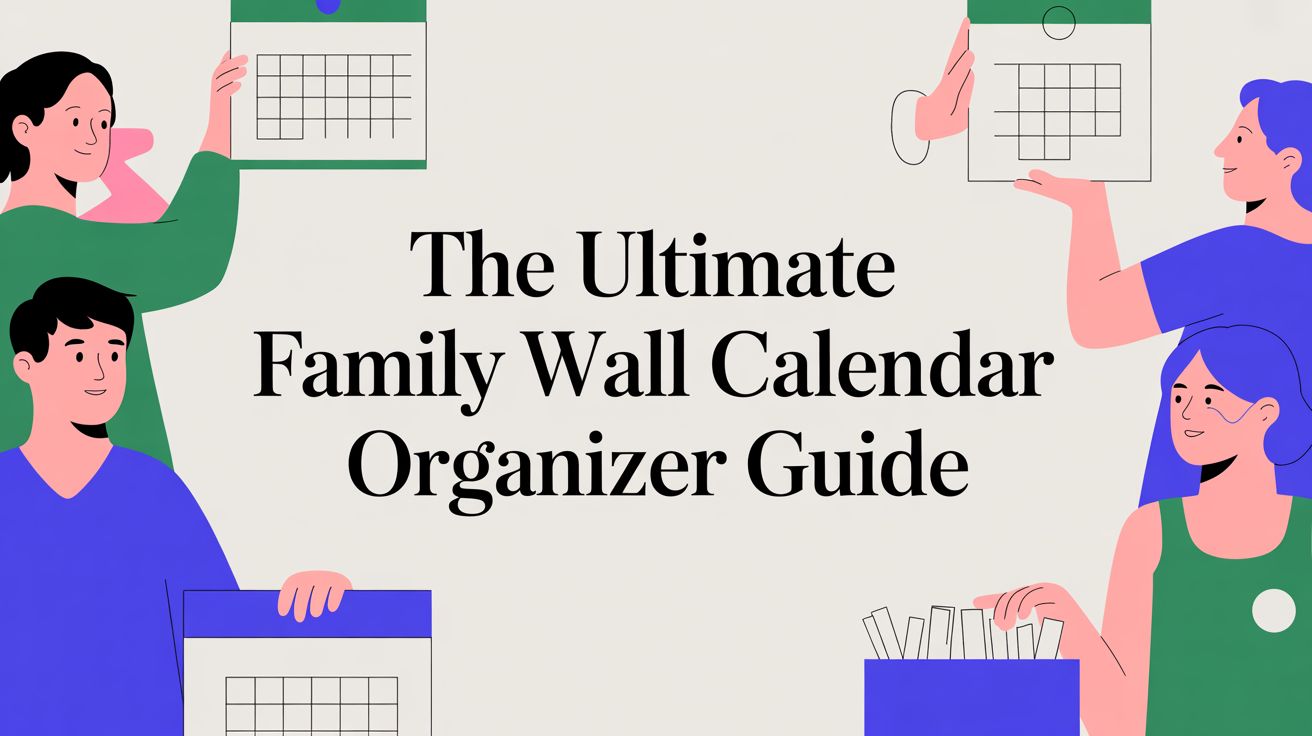 The Ultimate Family Wall Calendar Organizer Guide - Everblog
