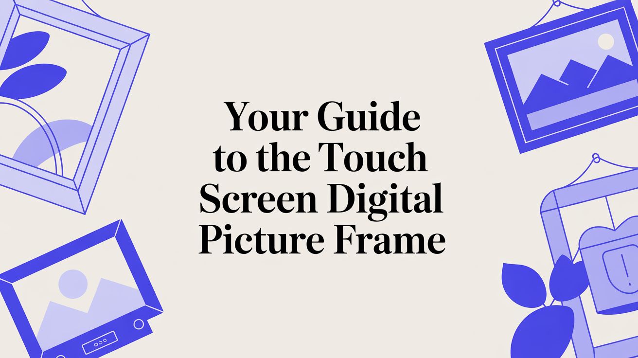 Your Guide to the Touch Screen Digital Picture Frame