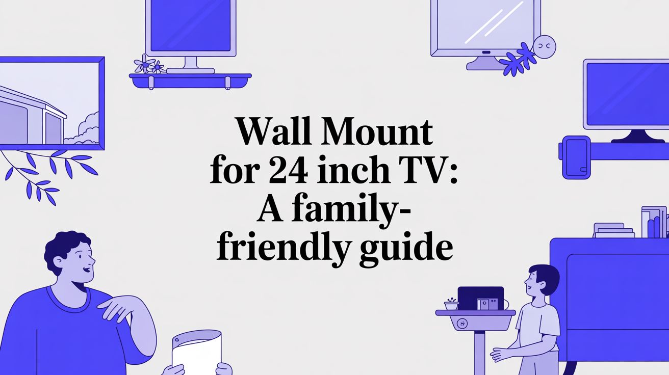Wall Mount for 24 Inch TV: A Family-Friendly Guide