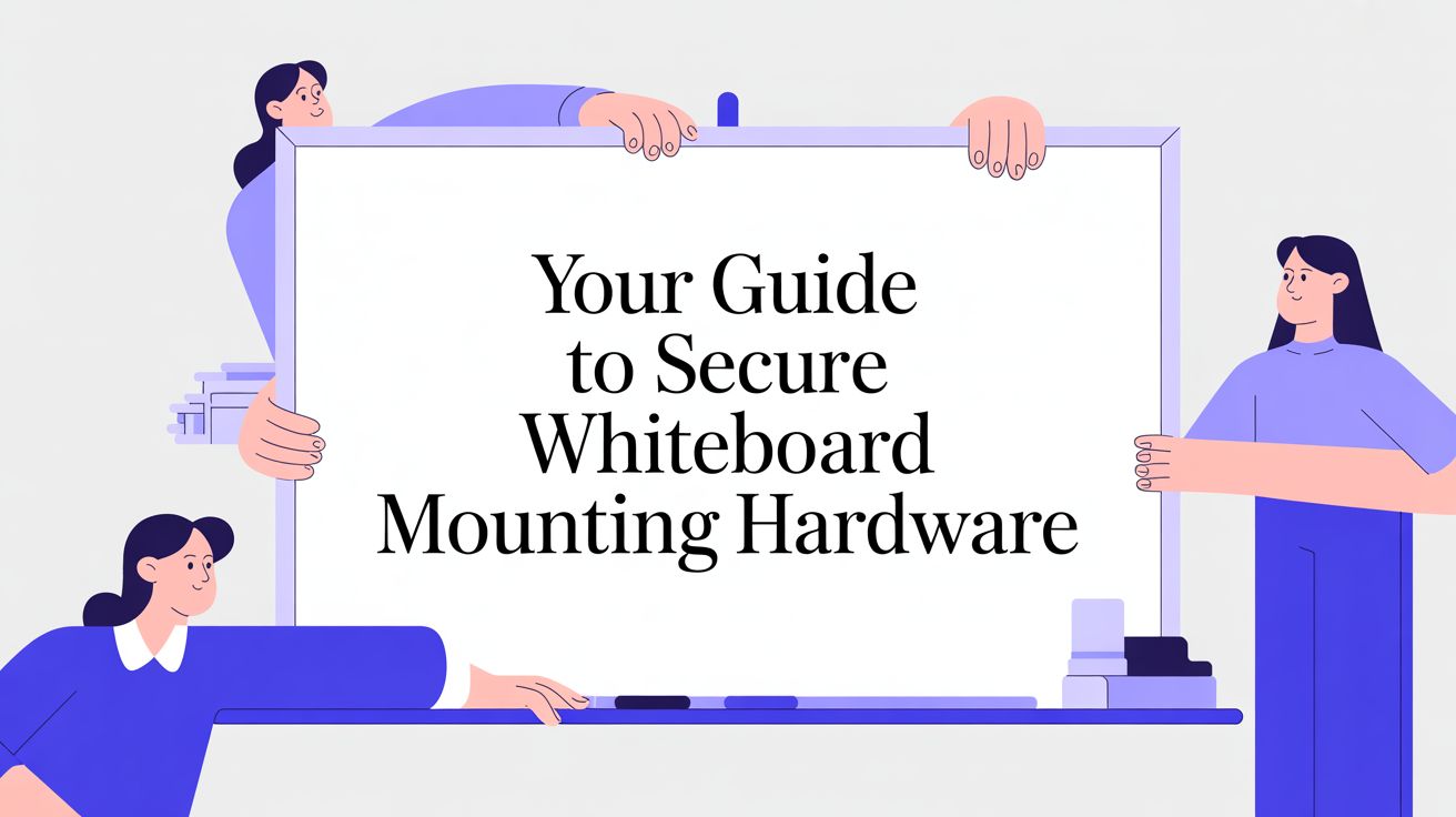 Your Guide to Secure Whiteboard Mounting Hardware
