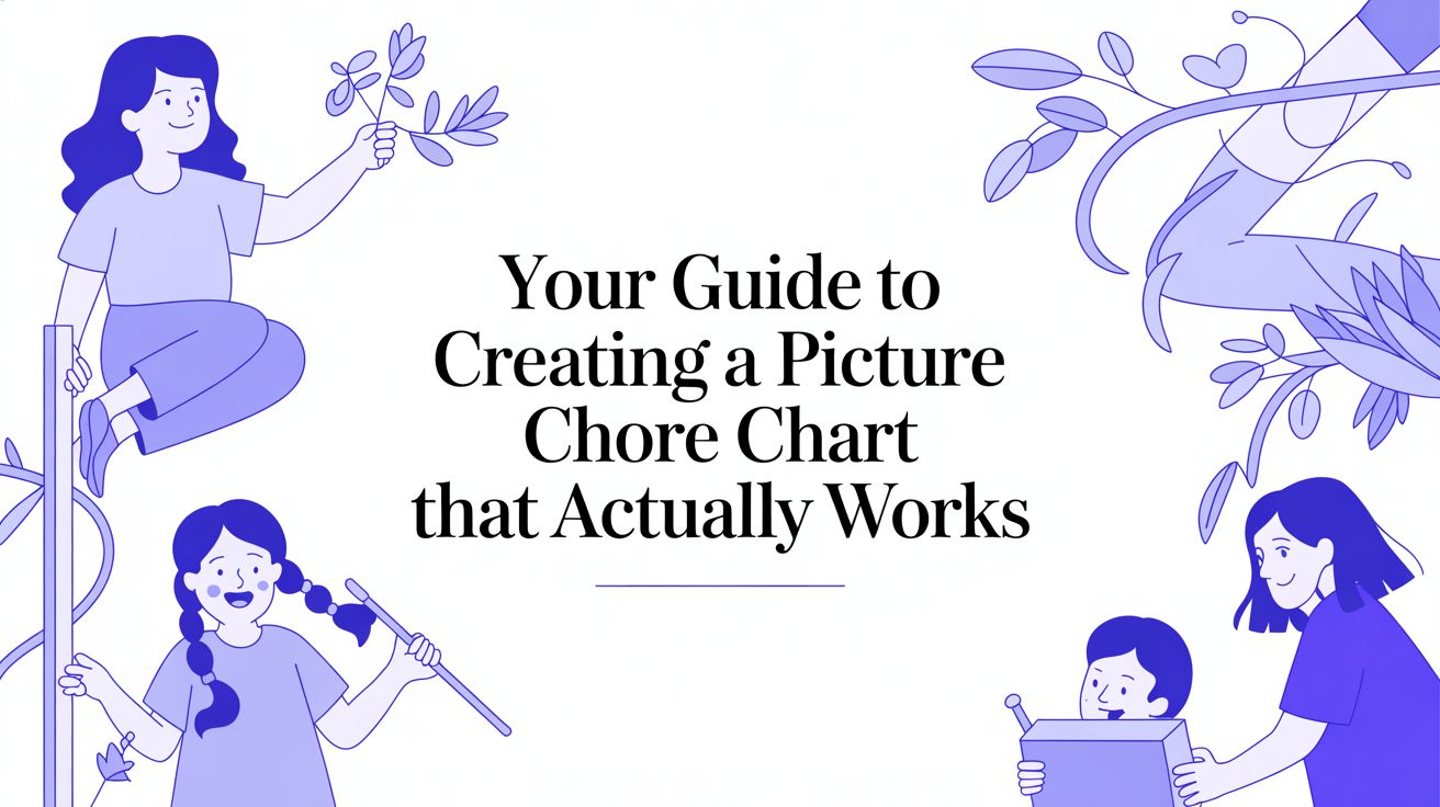 Your Guide to Creating a Picture Chore Chart That Actually Works - Everblog
