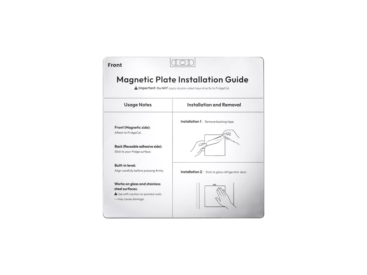 Everblog 13.4" FridgeCal™ Adhesive Mounting Plate