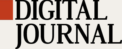 Logo of Digital Journal with a red square on the left side