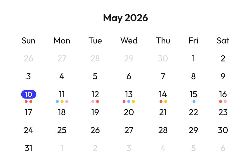 One House. One Schedule.