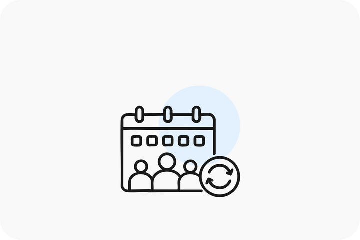 Family schedules & shared calendars