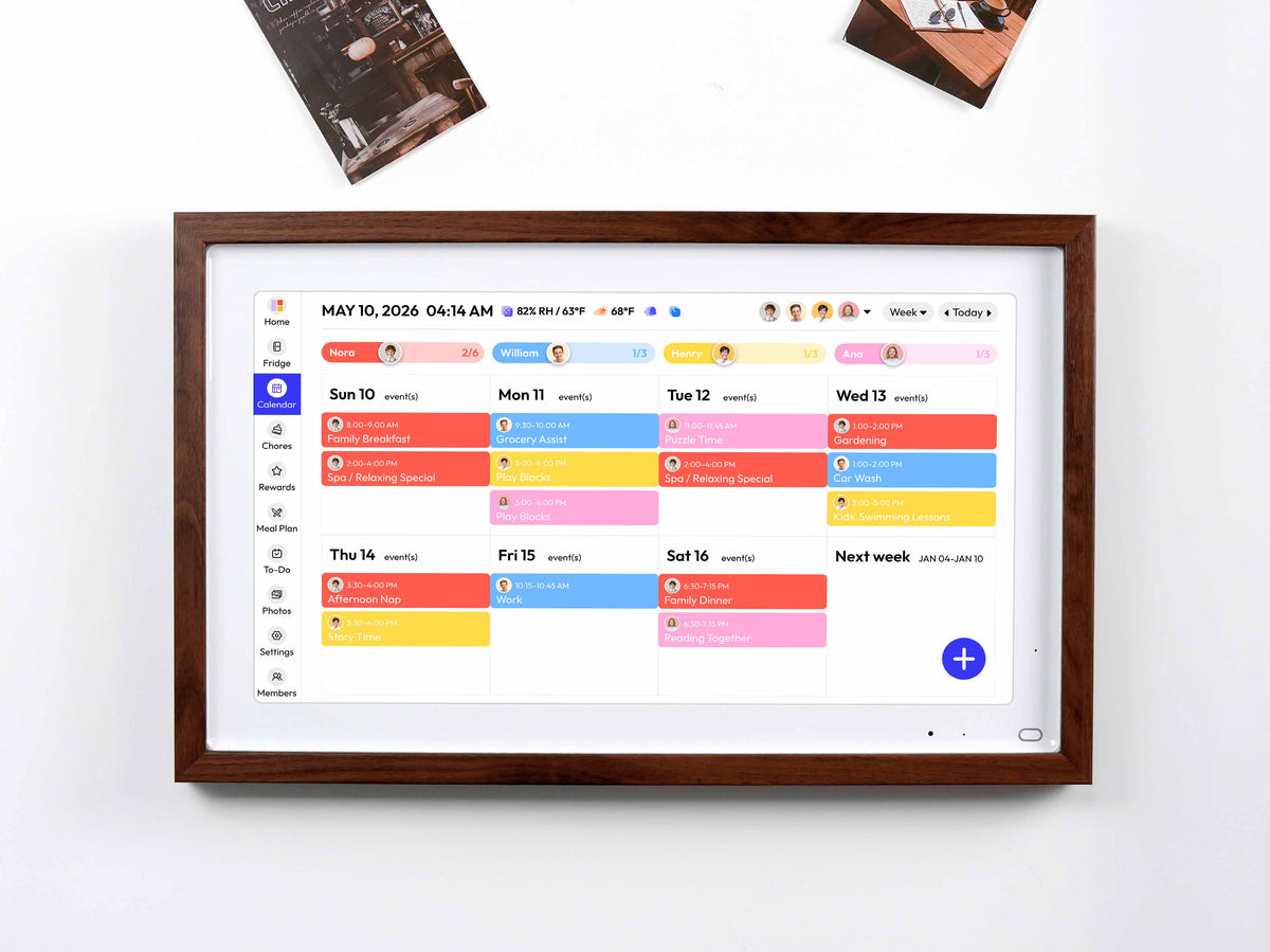 Everblog 21.5" HomeCal™ Wooden Frame