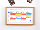 Everblog 21.5" HomeCal™ Wooden Frame