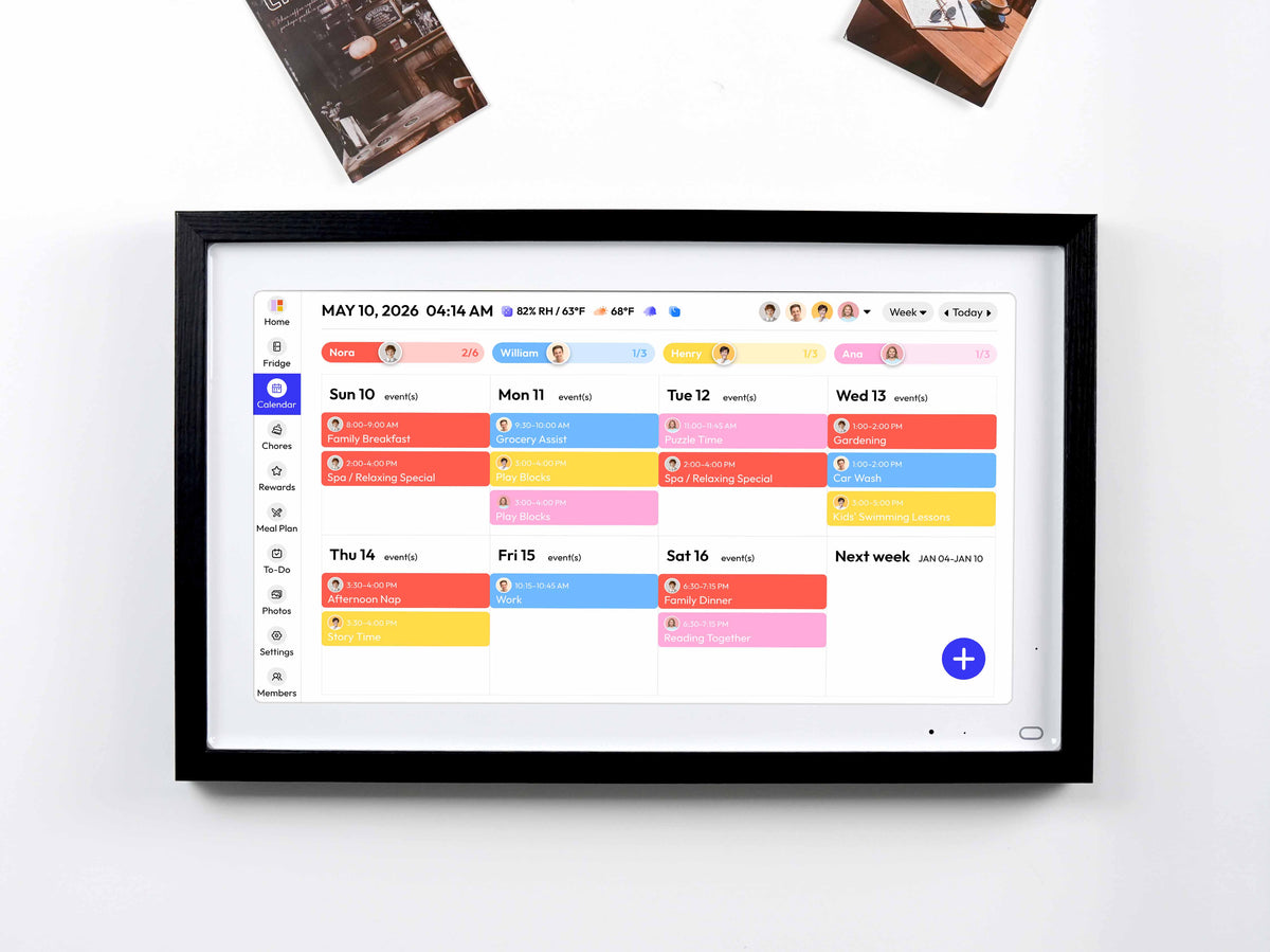 Everblog 21.5" HomeCal™ Wooden Frame