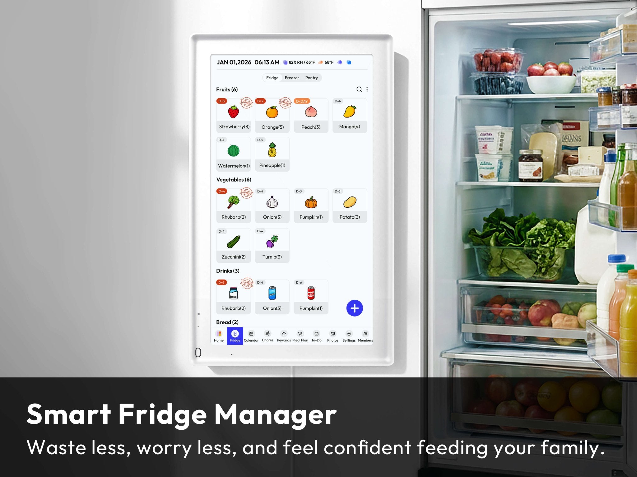 Everblog 21.5" Digital Calendar - Everblog