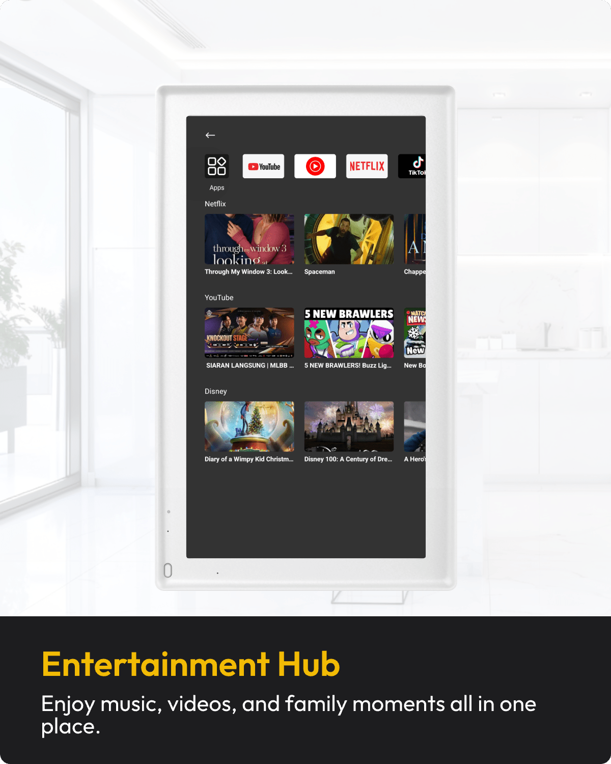 Everblog 21.5" Digital Calendar - Everblog